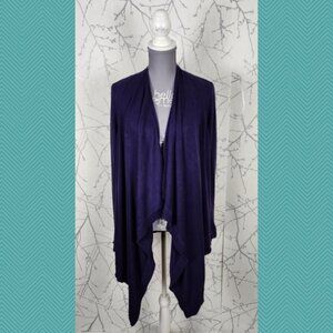 Lululemon Purple Boolux Knit Express Yourself Waterfall Cardigan Whimsigoth
